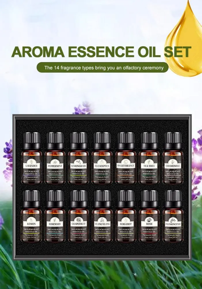 10ML Pure Essential Oil Diffuser Sets