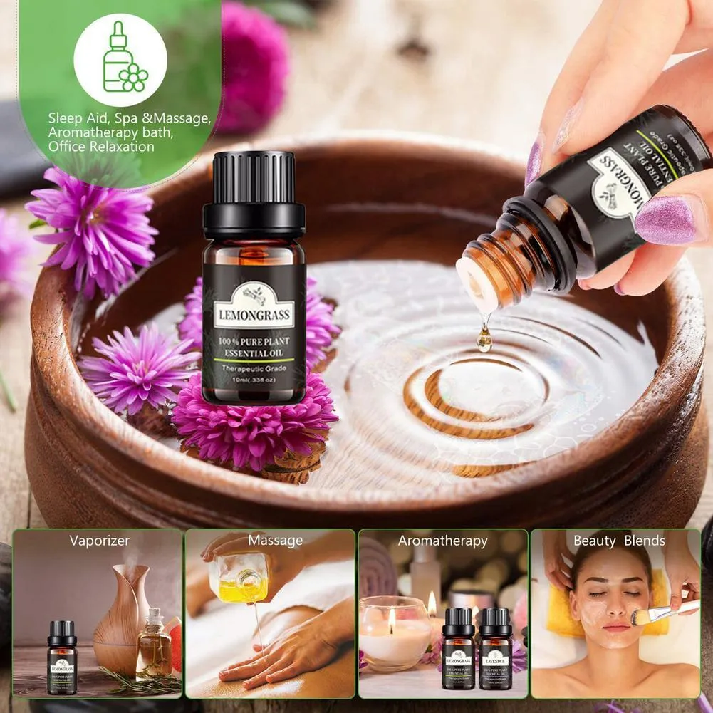 10ML Pure Essential Oil Diffuser Sets