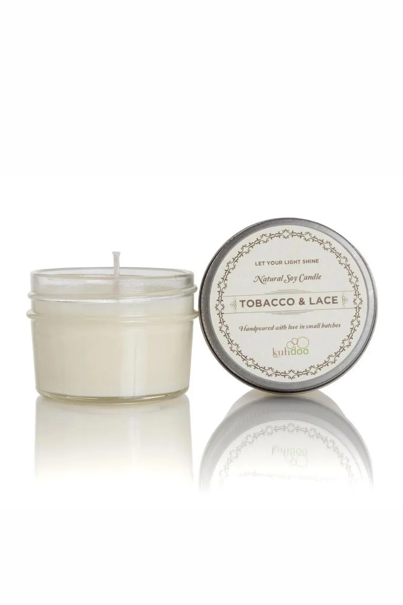 4oz Tobacco and Lace Candle