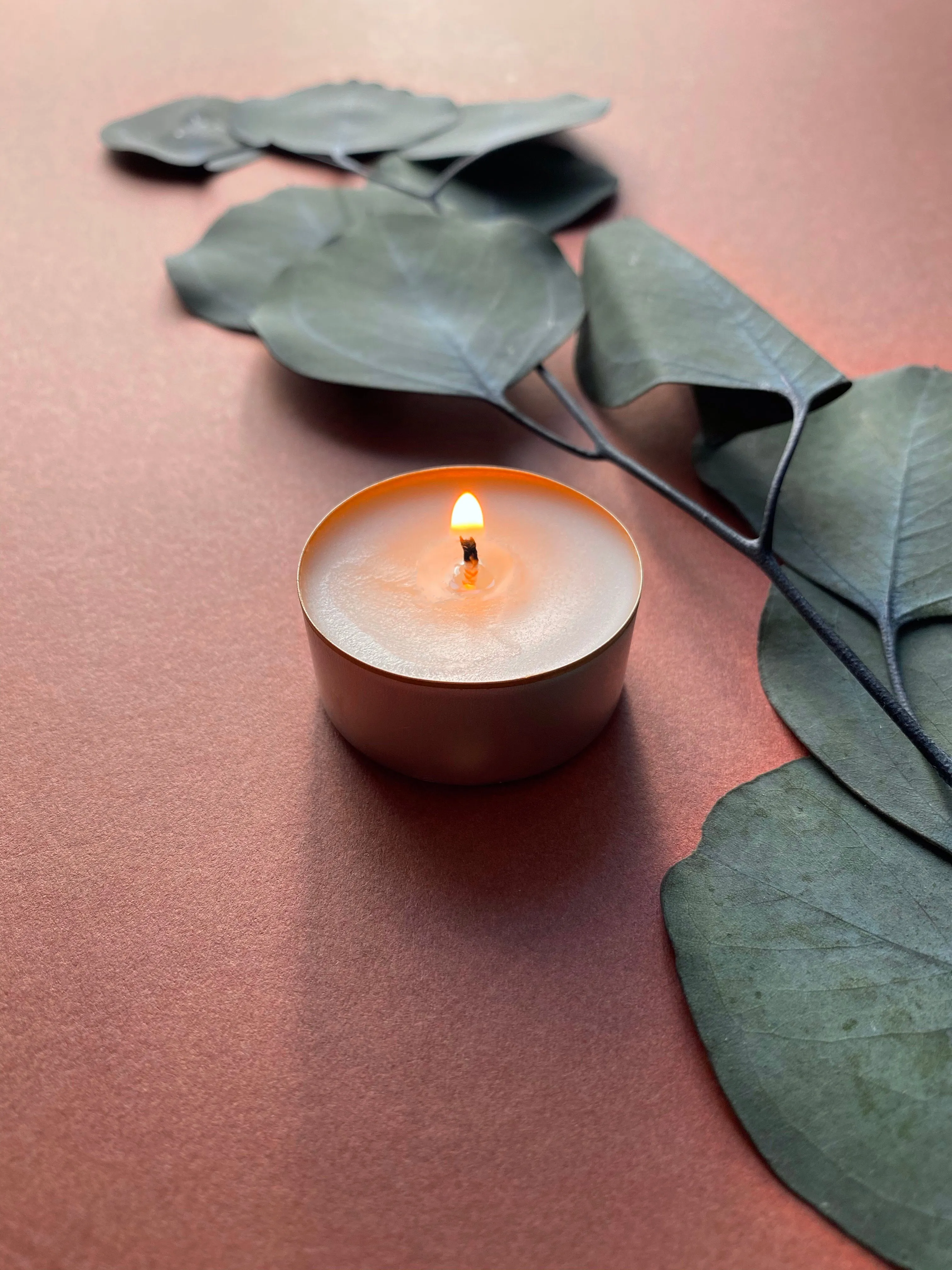 6 Ochre - Scented Aromatherapy Tealights