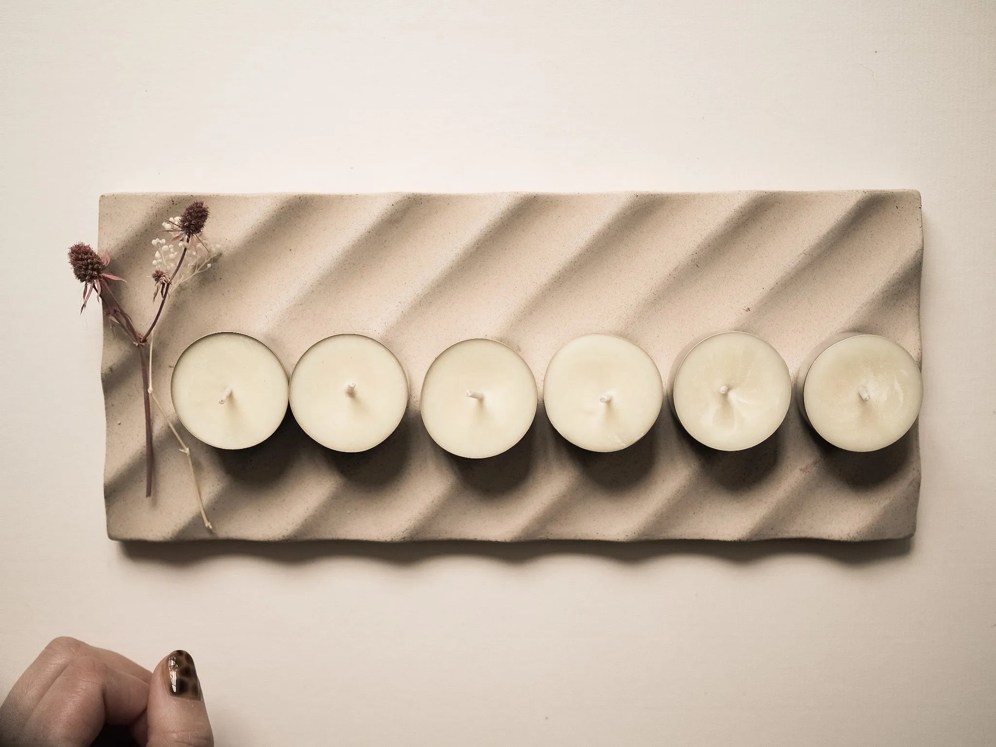 6 Ochre - Scented Aromatherapy Tealights