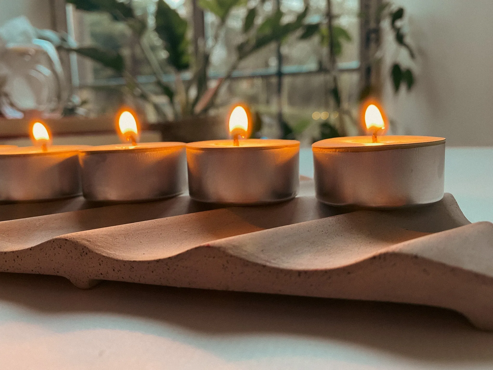 6 Ochre - Scented Aromatherapy Tealights