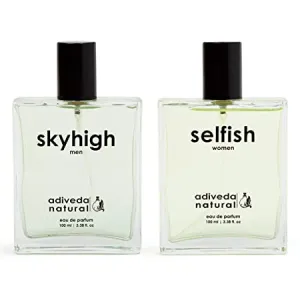 Adiveda Natural Skyhigh & Selfish For Men & Women Combo Eau de Parfum - 200 ml
