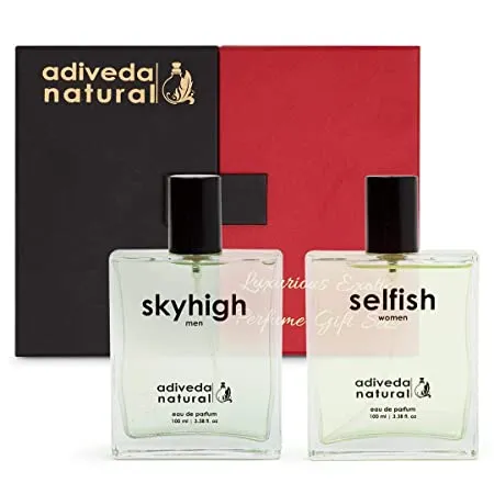 Adiveda Natural Skyhigh & Selfish For Men & Women Combo Eau de Parfum - 200 ml