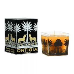 Ambra Nera Square Candle