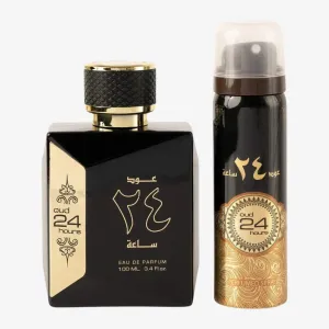 Ard Al Zaafaran Oud 24 hours Eau De Parfum - 100ML *Inspired By Black Orchid*