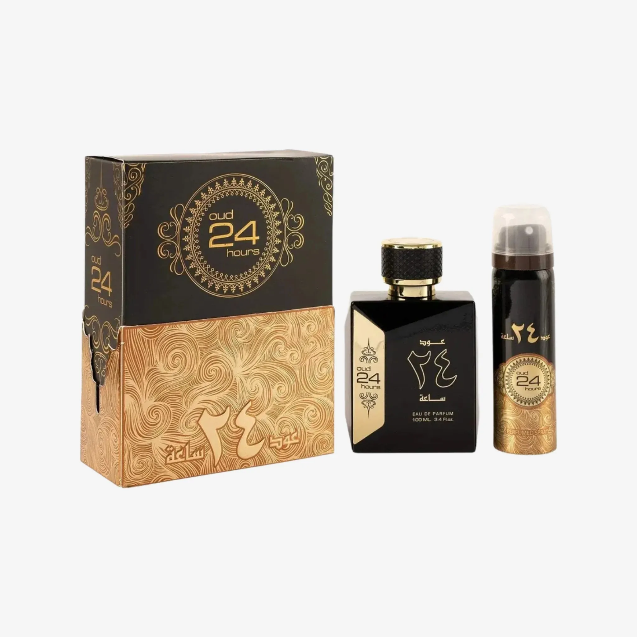Ard Al Zaafaran Oud 24 hours Eau De Parfum - 100ML *Inspired By Black Orchid*