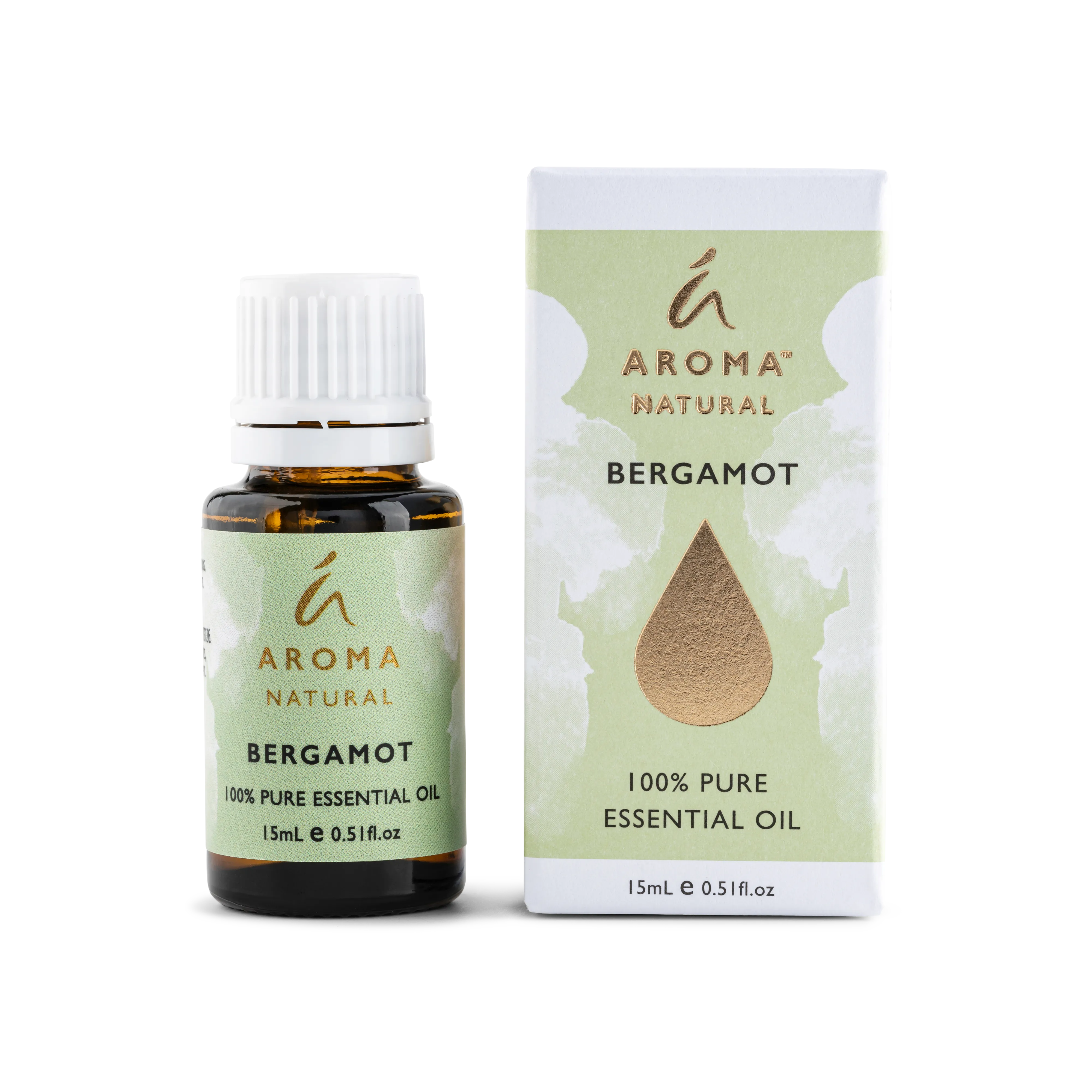 Aroma Natural Bergamot 100% Pure Essential Oil 15ml