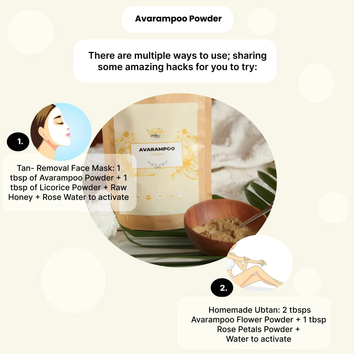 Avarampoo Flower Powder - 100g