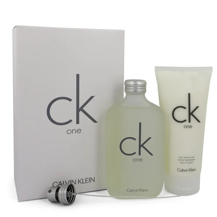 Ck One Gift Set By Calvin Klein Gift Set - 6.7 oz Eau De Toilette Spray   6.7 oz Body Moisturizer (Ck One Gift Set By Calvin Klein)