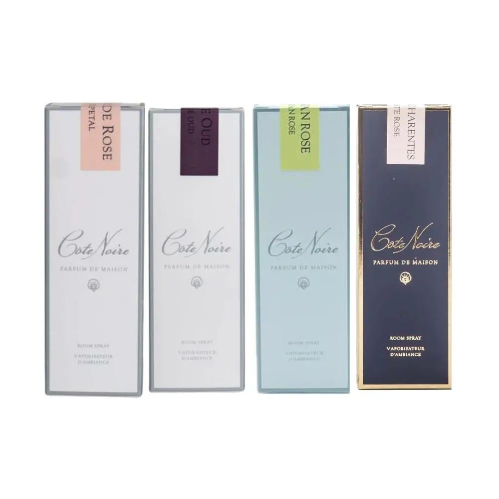 Cote Noire Room Spray Discovery Rose Scents 4 x 15ml