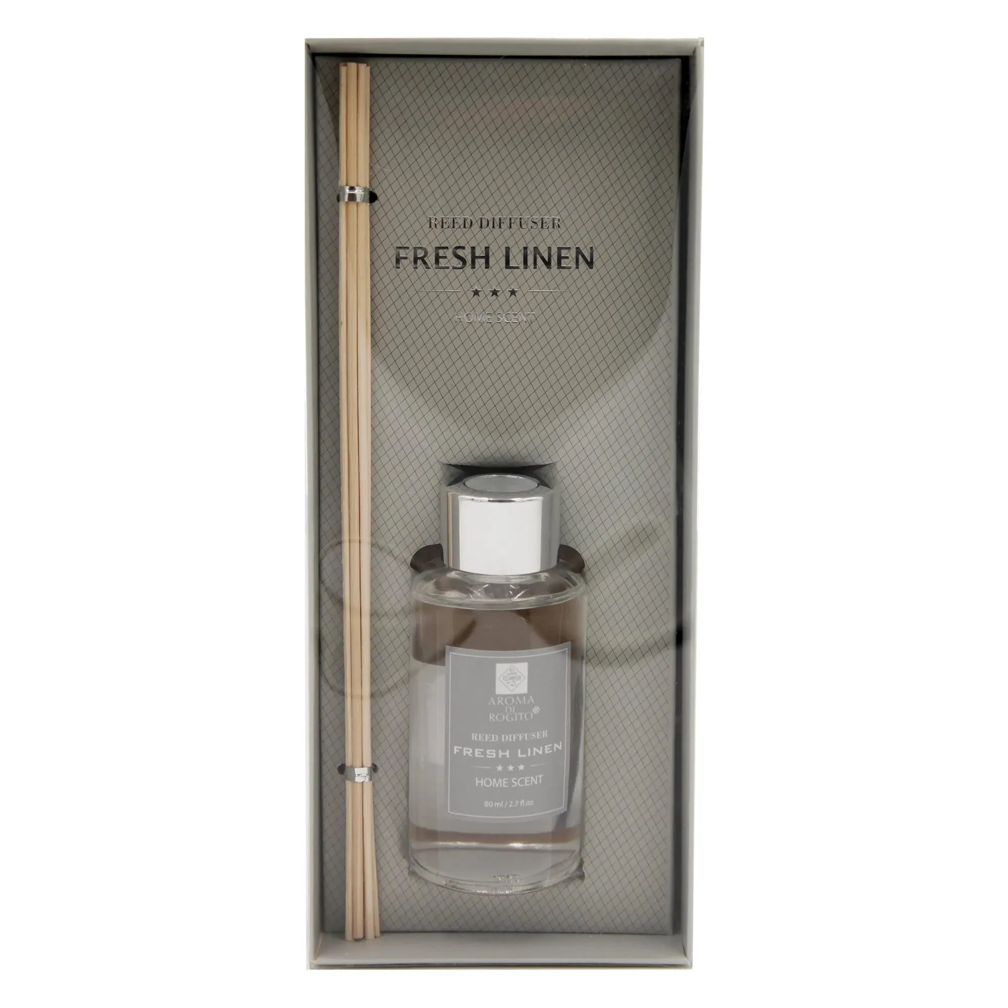 Cotton Home Reed Diffuser Fragrance Set For Bedroom Living Room Office - Fresh Linen