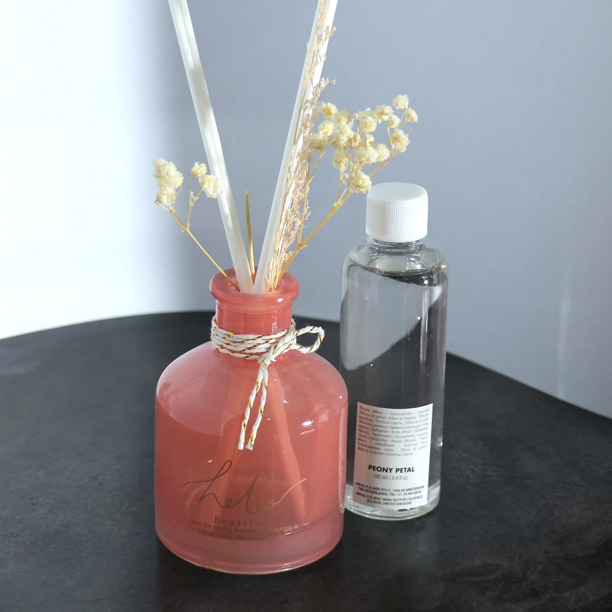 Cotton Home Reed Diffuser Set For Bedroom Living Room Office - Penoy Petal