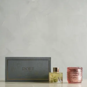 Diffuser & Trinket Jar Pink  - Tuberose