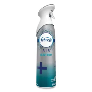 Febreze® Air™ Heavy Duty Crisp Clean Spray (8.8 oz Aerosol Cans) - Case of 6