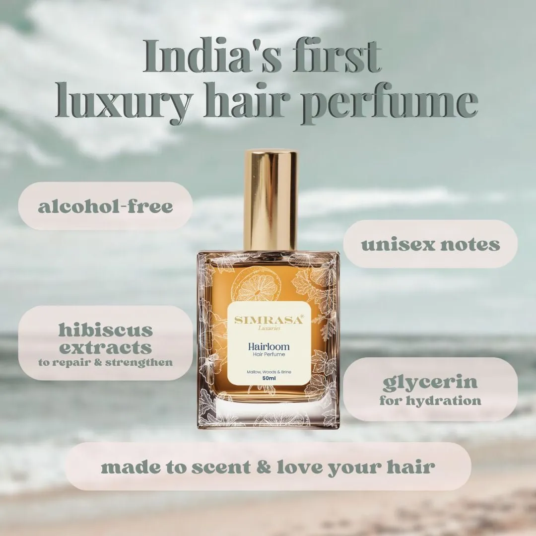 Hairloom- Unisex Hair Perfume- 50g | For Day