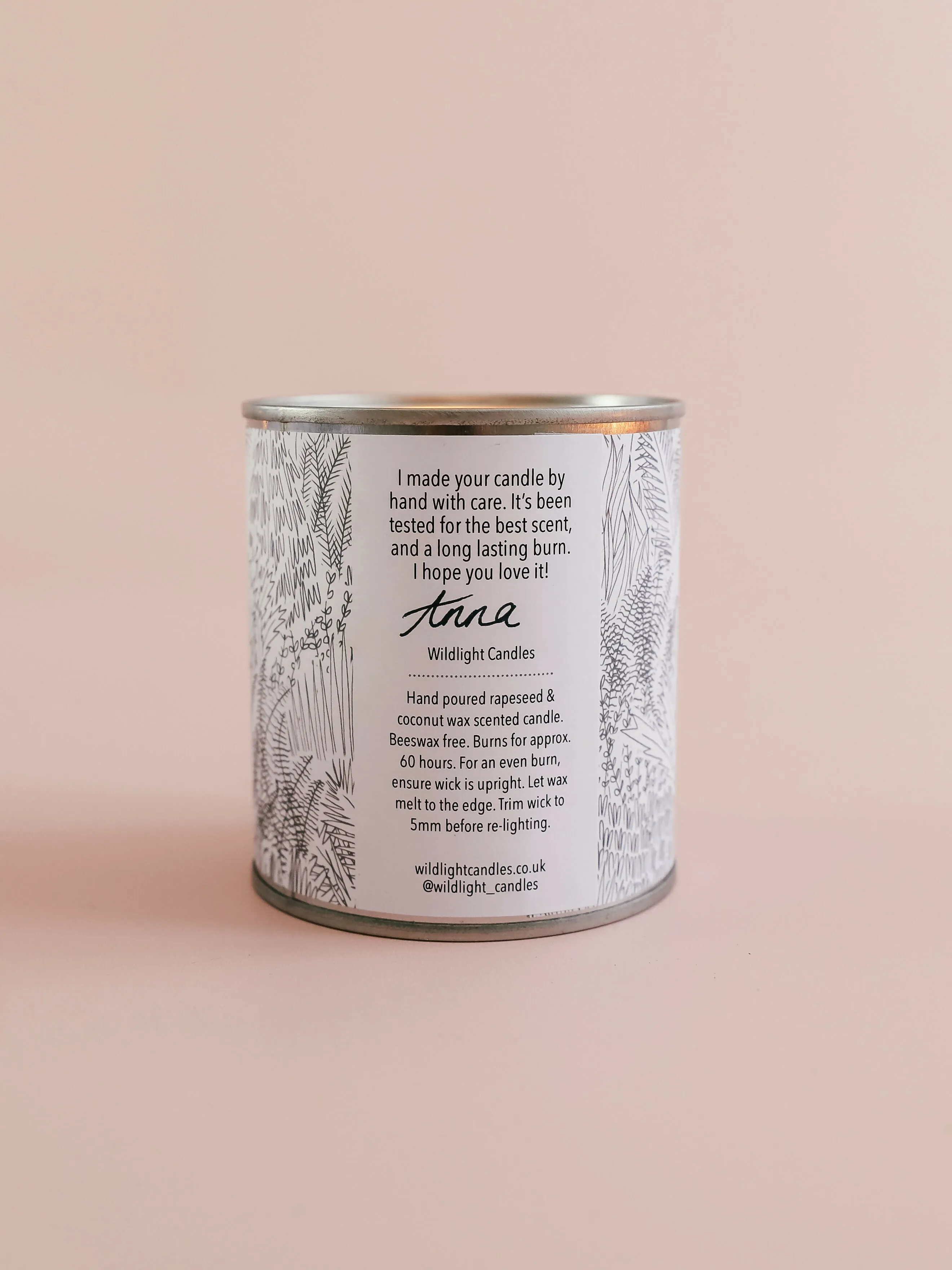 Lavender & Bergamot Large Candle