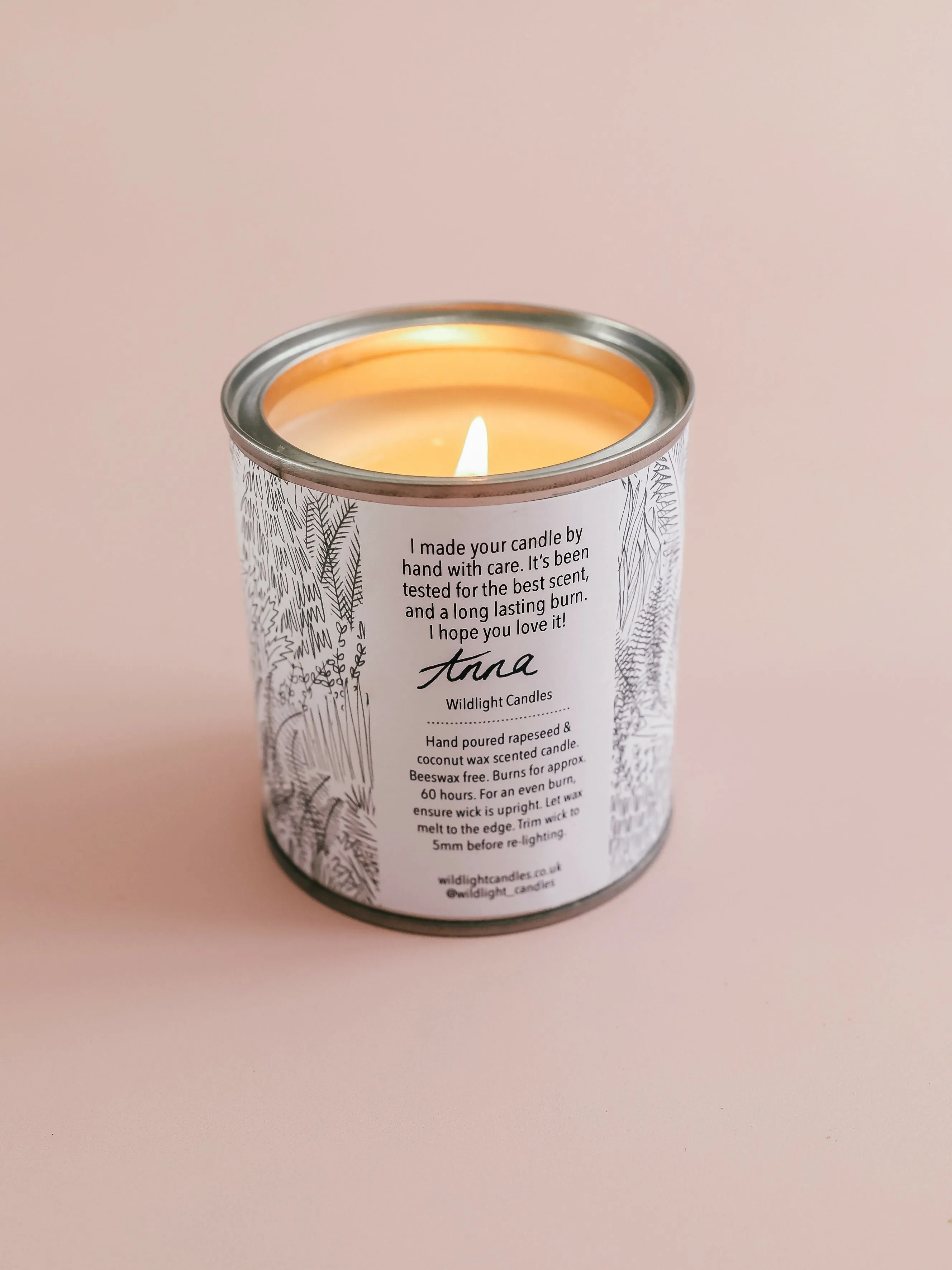 Lavender & Bergamot Large Candle