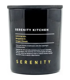 Lemongrass, Bergamot, and Ginger Flower Scented Candle