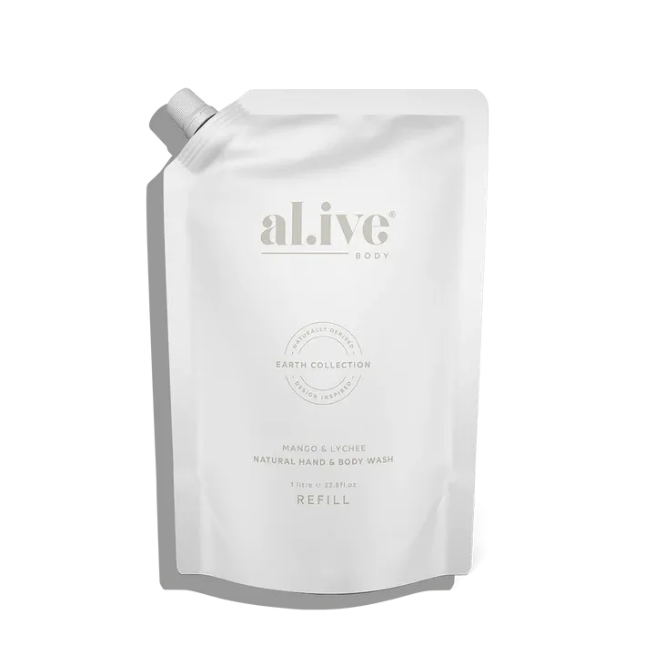 Lotion or Wash Refill 1 Litre | Mango & Lychee
