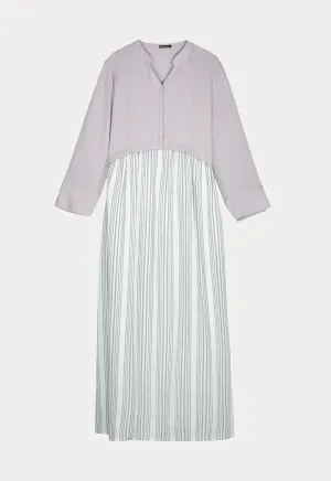 Mandarin Collar Dress