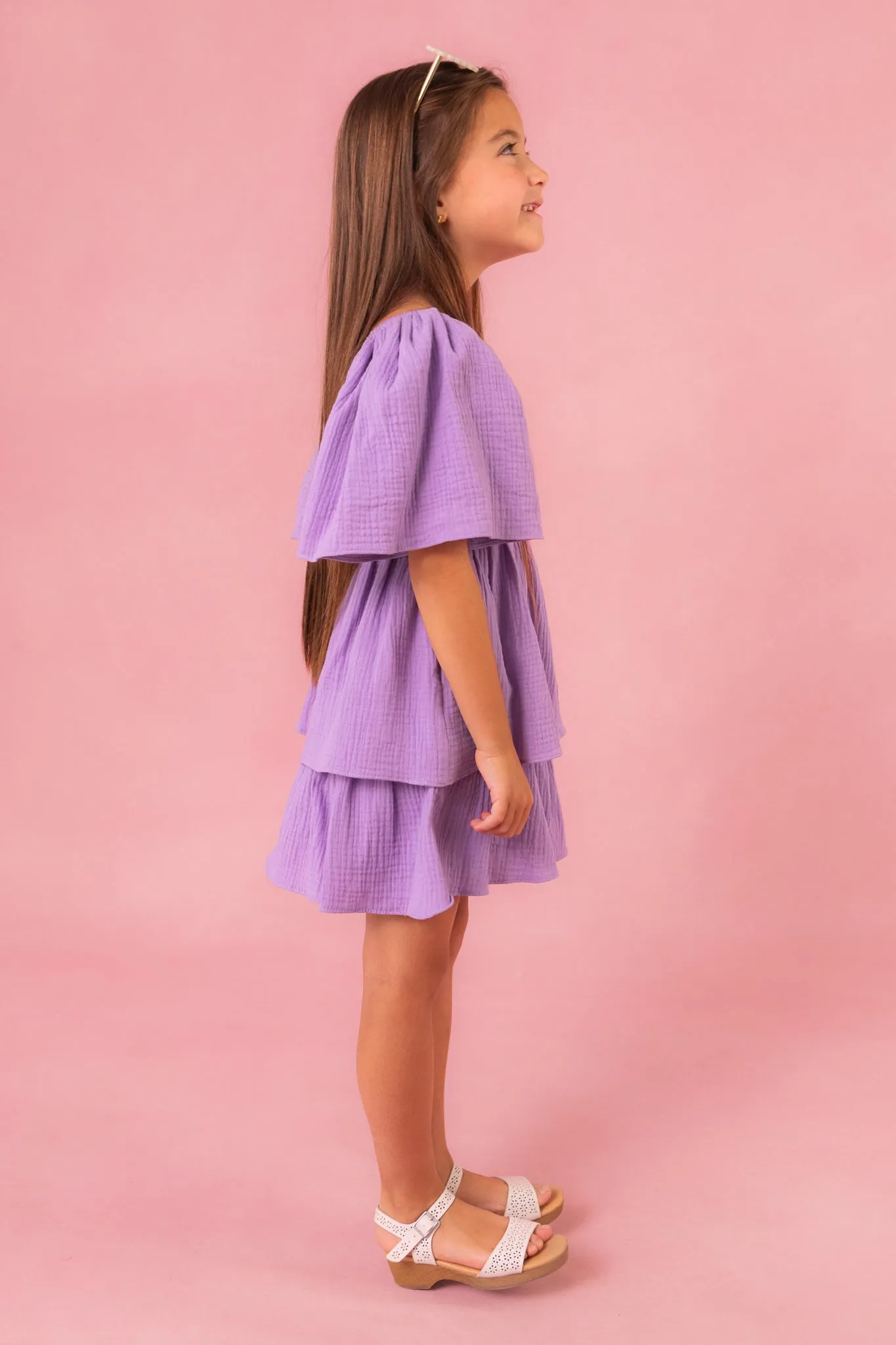 Mini Iris Dress in Lavender - FINAL SALE