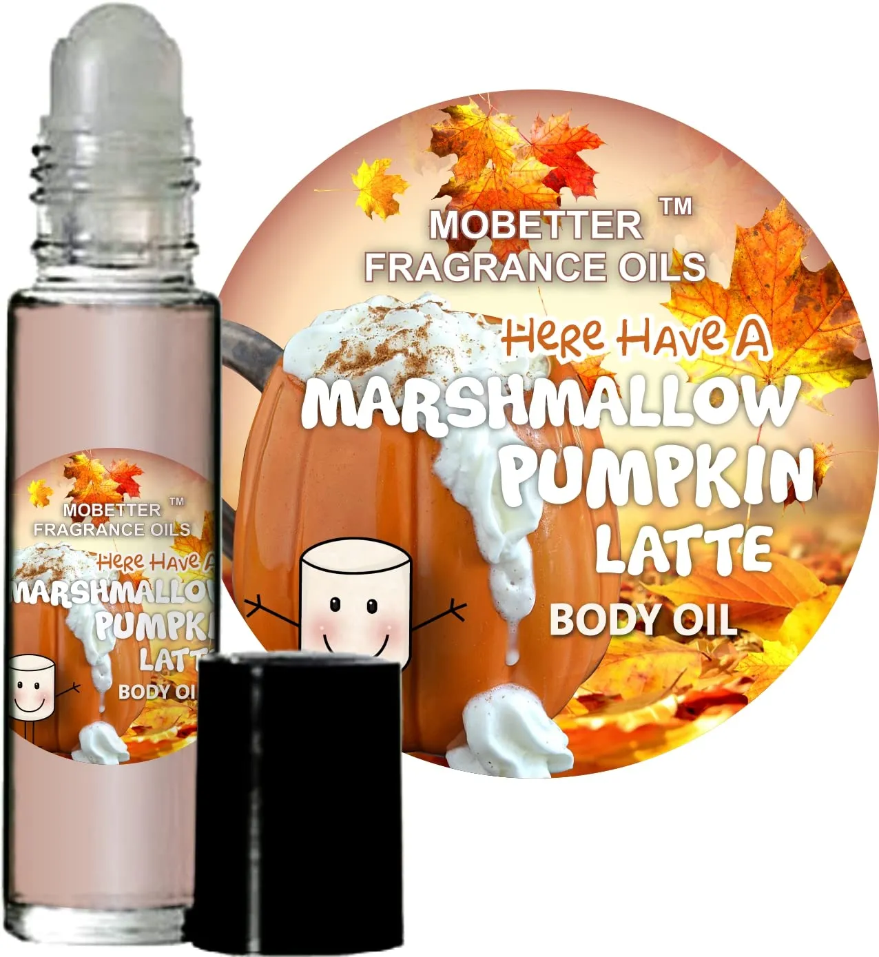 MOBETTER FRAGRANCE OILS' Impression of Happy by Clinique For Women Body Oil Fragrance 1/3 oz roll-on Glass Bottle