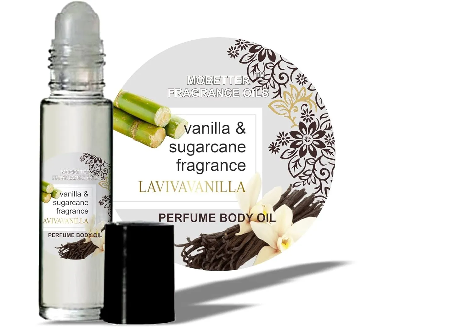 MOBETTER FRAGRANCE OILS' Impression of Happy by Clinique For Women Body Oil Fragrance 1/3 oz roll-on Glass Bottle