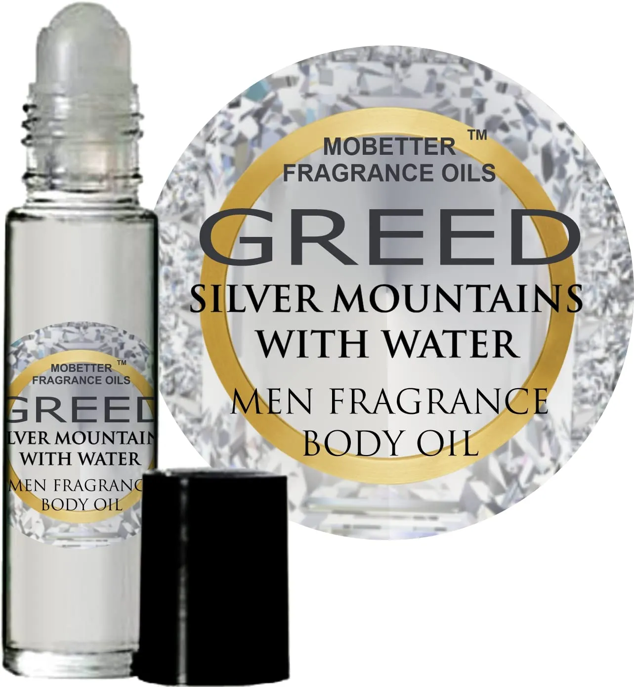 MOBETTER FRAGRANCE OILS' Impression of Happy by Clinique For Women Body Oil Fragrance 1/3 oz roll-on Glass Bottle