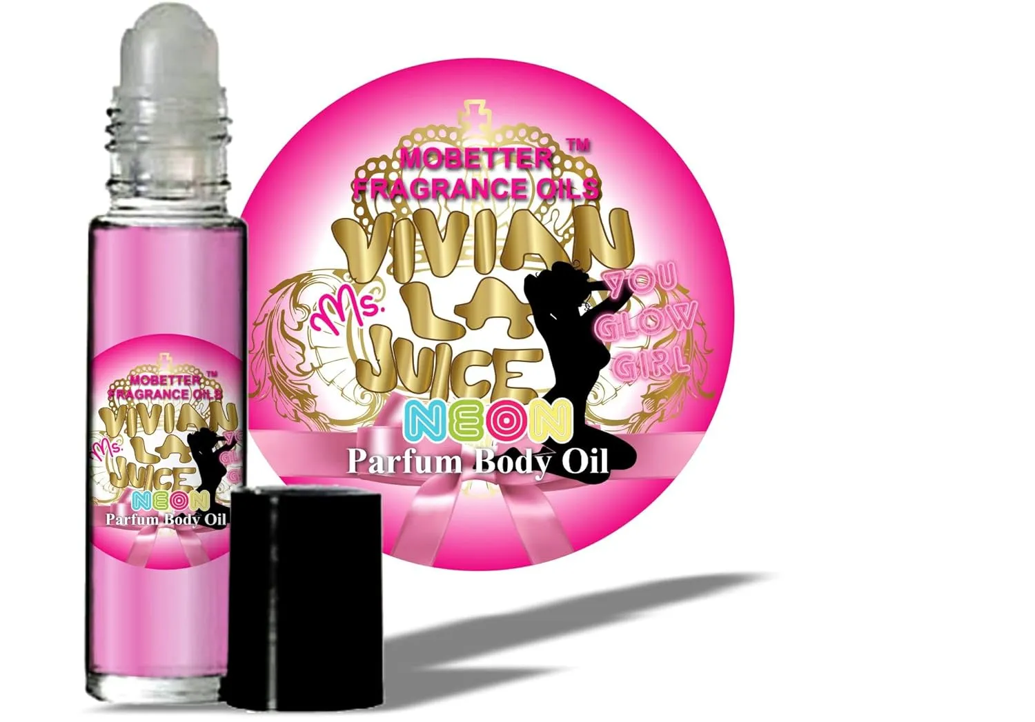 MOBETTER FRAGRANCE OILS' Impression of Happy by Clinique For Women Body Oil Fragrance 1/3 oz roll-on Glass Bottle