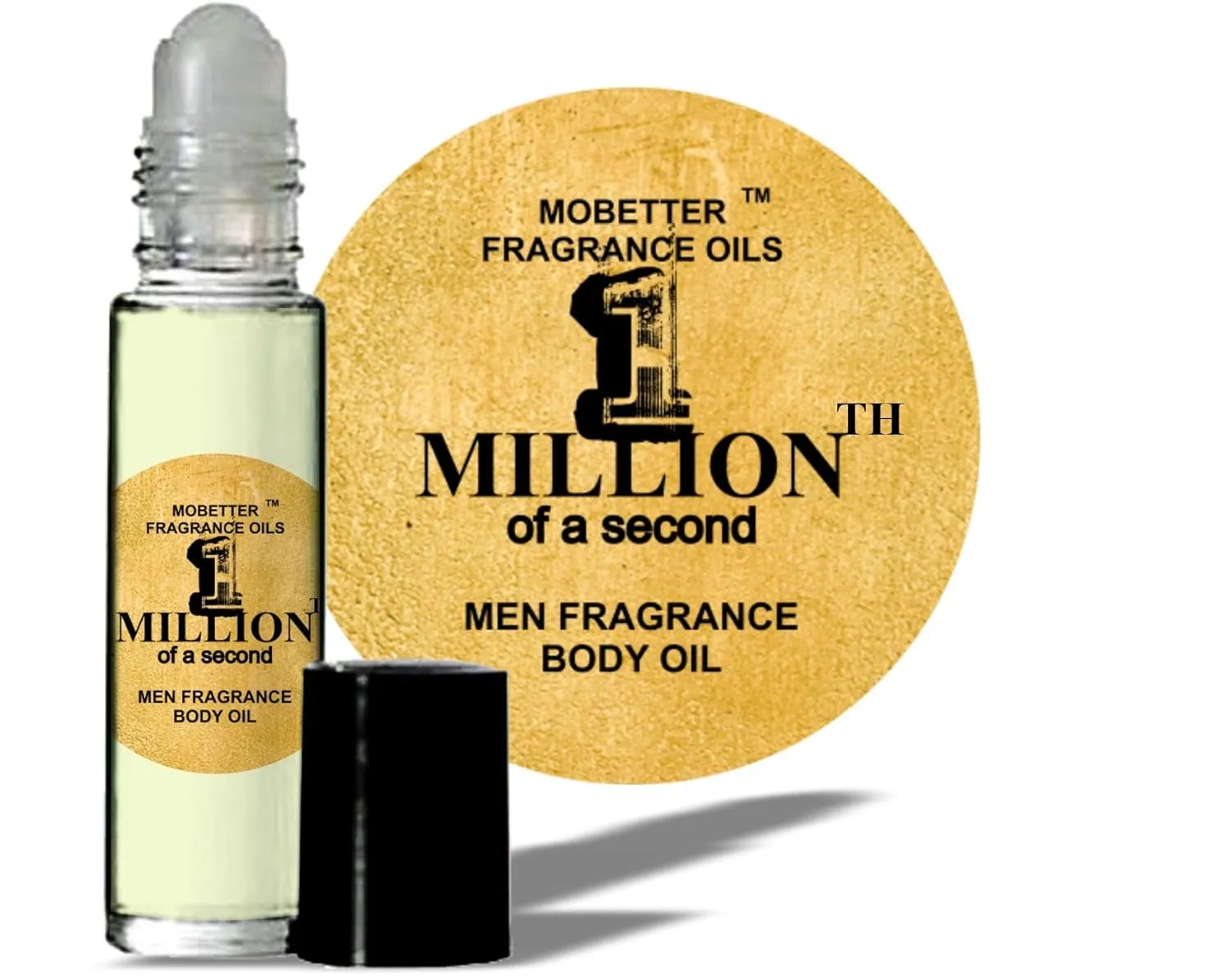 MOBETTER FRAGRANCE OILS' Impression of Happy by Clinique For Women Body Oil Fragrance 1/3 oz roll-on Glass Bottle