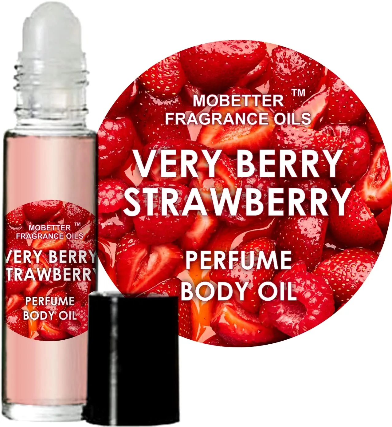 MOBETTER FRAGRANCE OILS' Impression of Happy by Clinique For Women Body Oil Fragrance 1/3 oz roll-on Glass Bottle