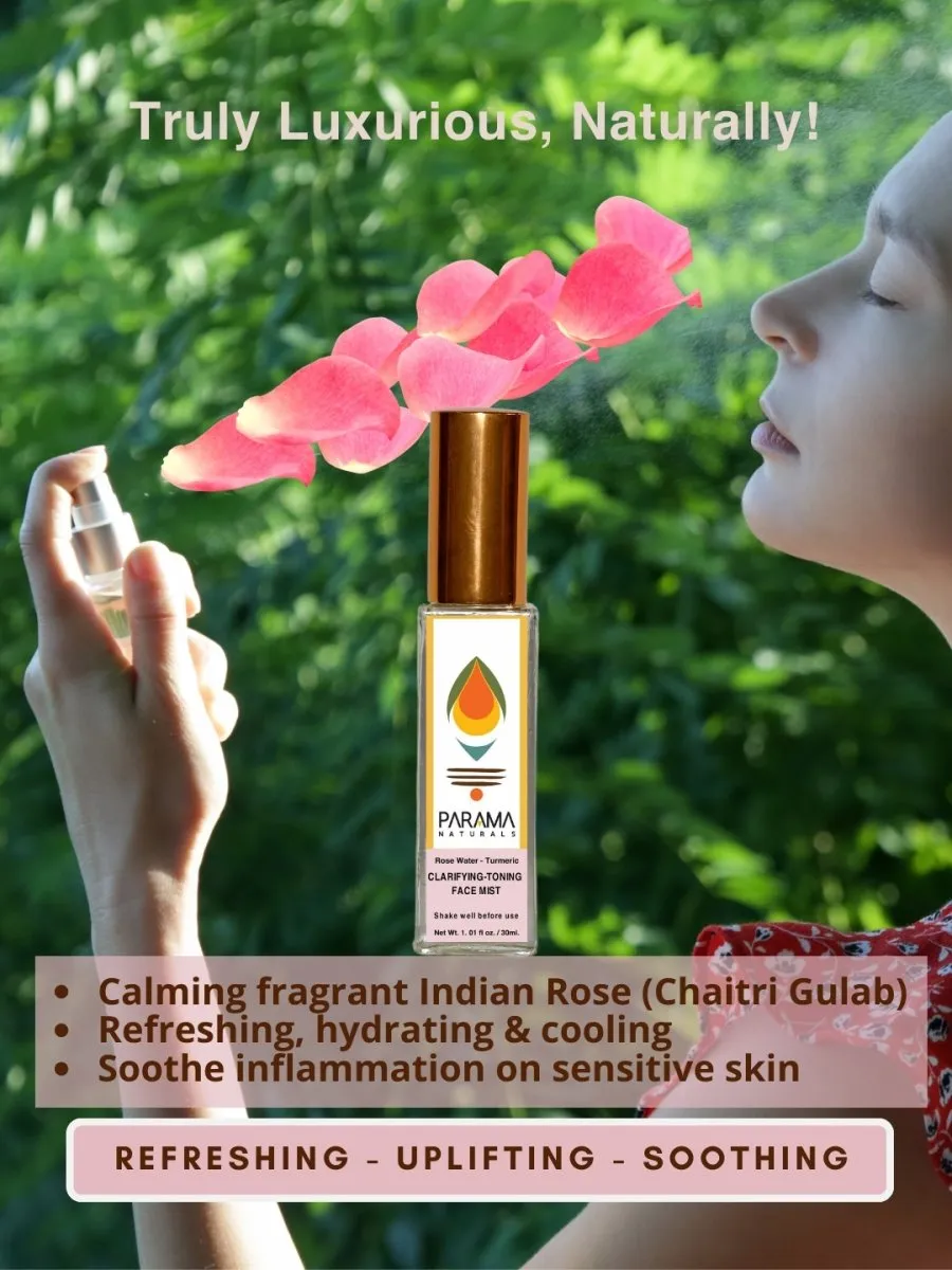 Natural Clarifying and Toning Facial Mist - Refreshing Hydration for Sensitive and Acne-Prone Skin | 30ml