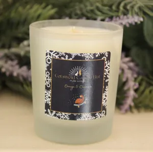 Orange and Cinnamon Votive Candle