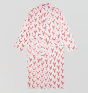 Organic cotton robe  [Lobsters]