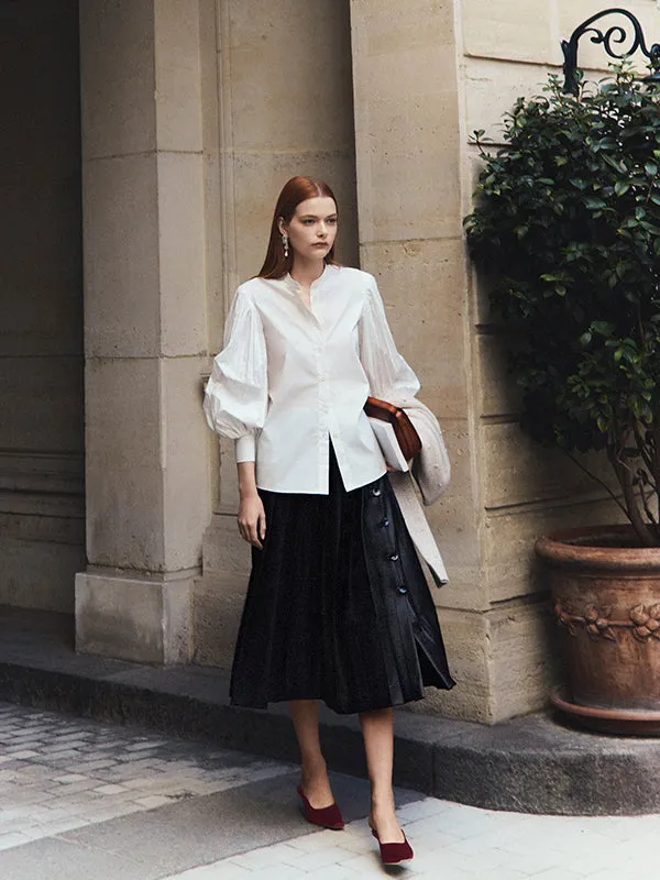 Patsy Top in Optic White