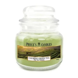 Price's Calming Green Tea Small Jar Candle