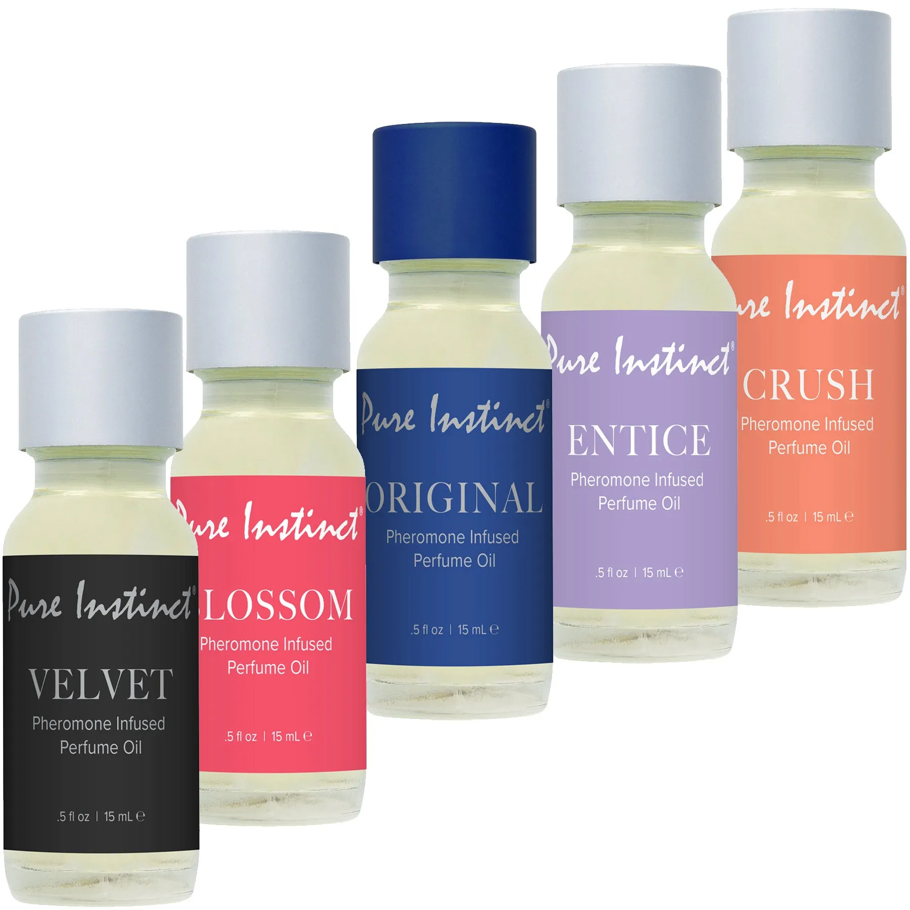 Pure Instinct Pheromone Infused Perfume Oil - Entice .5 oz