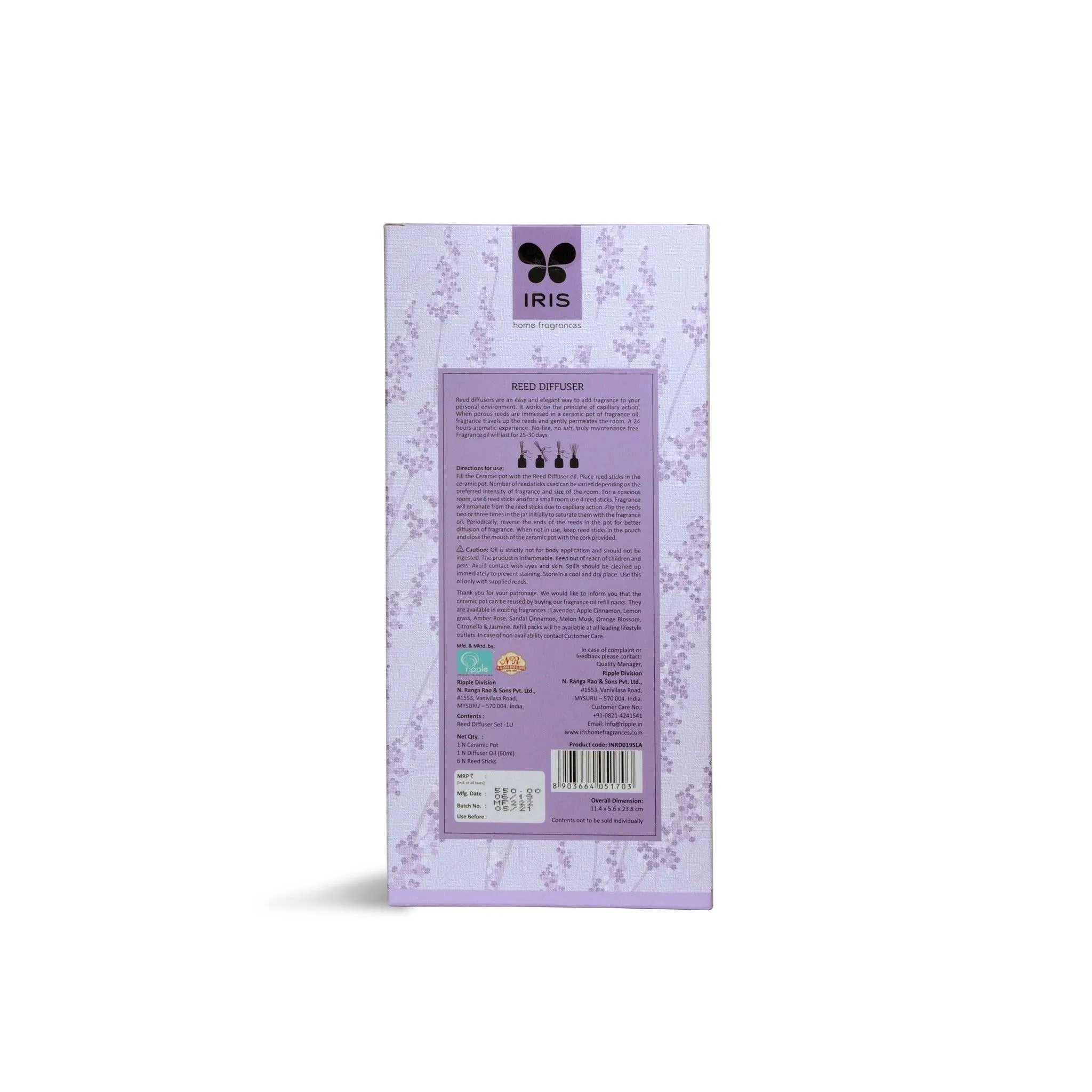 Reed Diffuser Essential Fragrance Oils