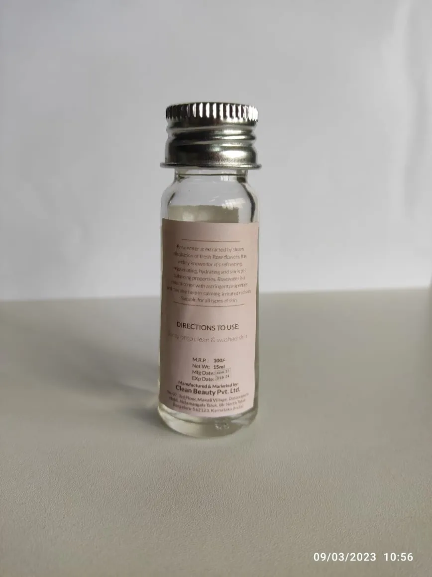 Rose Facial Water