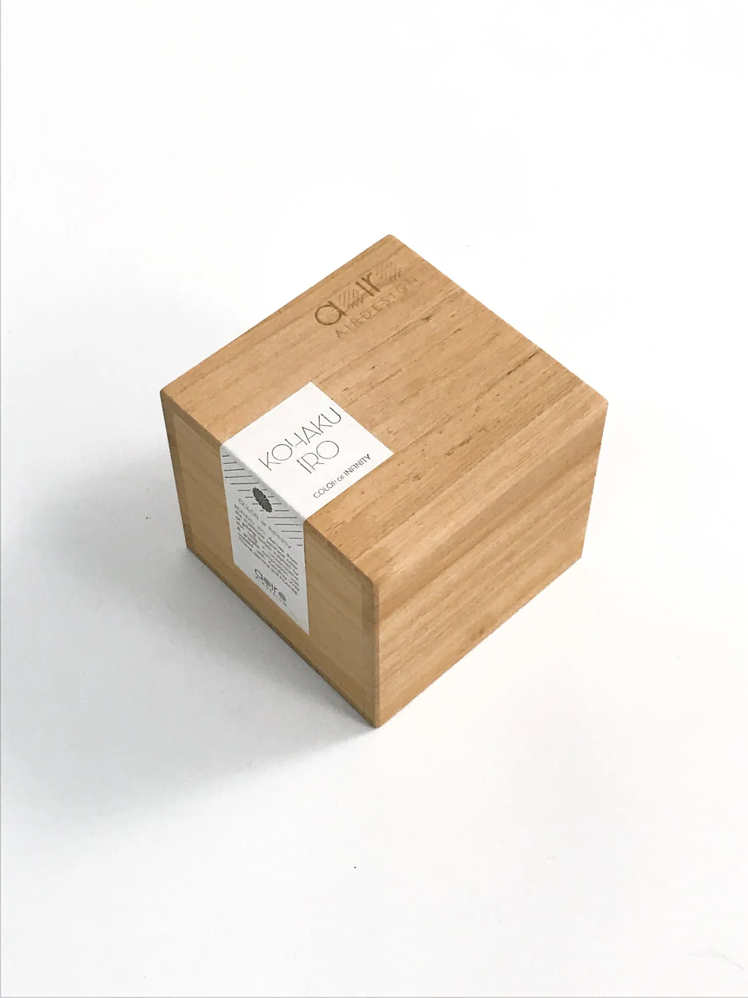 Scented candle, kohaku-iro