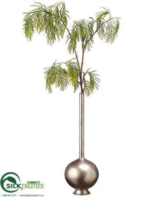 Silk Plants Direct Acacia Spray - Green - Pack of 1
