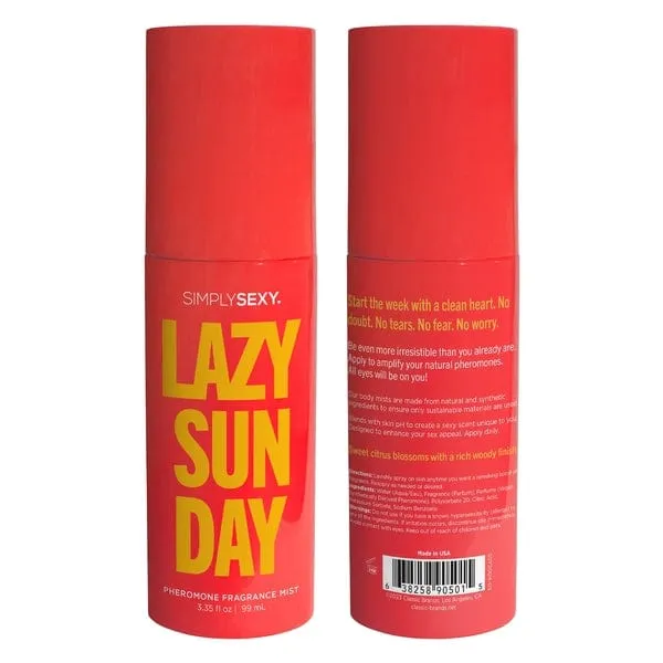 Simply Sexy Pheromone Body Mist Lazy Sunday