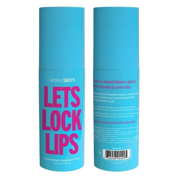Simply Sexy Pheromone Body Mist Let's Lock Lips