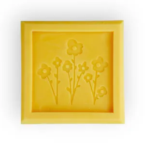 Spiced Pumpkin & Vanilla Scented Wax Square (Flower Group)