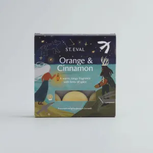 St Eval Scented Tealights in Orange and Cinnamon
