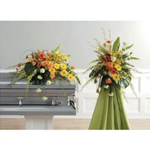 Stacy K Floral | Tropical Casket Suite