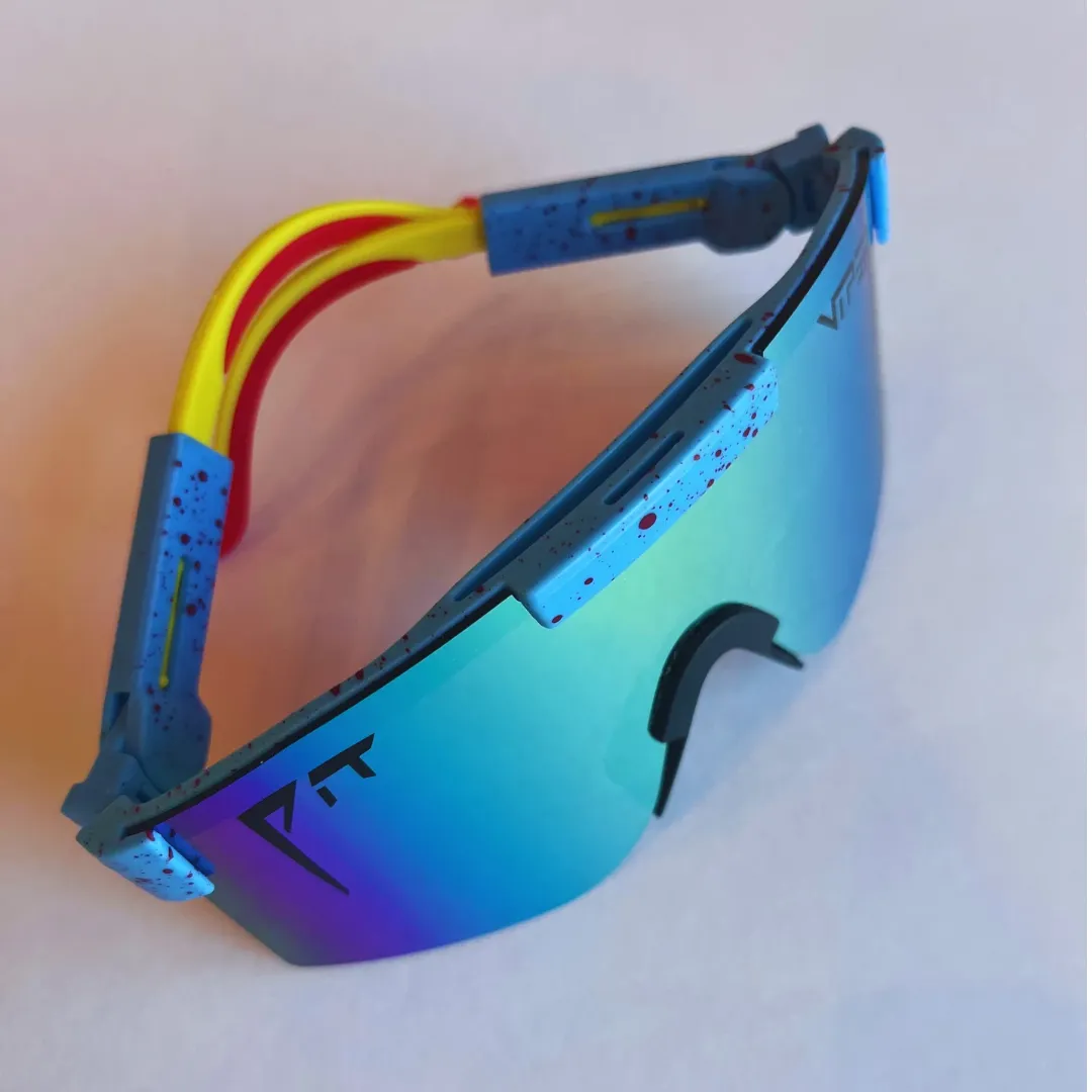 Yellow   Blue kids pit vipers