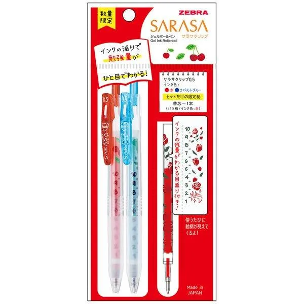 Zebra sarasa x yupon 0.5MM cute animal limited pen holder graffiti illustration pen refill pen holder