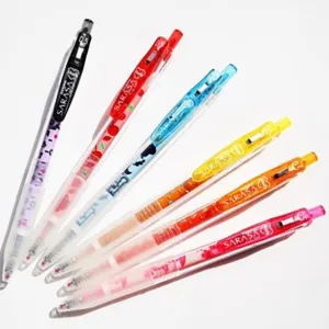 Zebra sarasa x yupon 0.5MM cute animal limited pen holder graffiti illustration pen refill pen holder